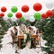 Paper Lanterns Party Decorations Red White Green Patrick's Day Decoration
